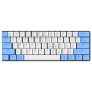 Clavier de jeu mécanique sans fil miniature à 61 touches, double mode, hot-swap, Bluetooth, LED, pour gamer, vente en gros - Product Image 6