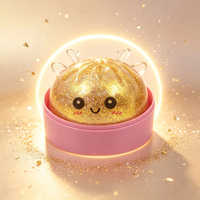 Jouets Squishy de Noël 8,5 cm en caoutchouc en forme d'élisar, anti-stress à presser et pincer, pour la décompression, vente en gros