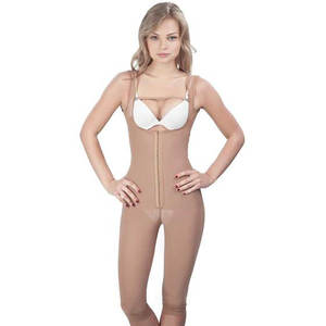 ÉTAPE 2 FAJAS LIPO EXPRESS CLASSICA LONG LEG <span class=keywords><strong>DERRIERE</strong></span> Body Shaper Haute Compression Soutien complet du dos Gaines Post Chirurgie Fajas - Product Image 4