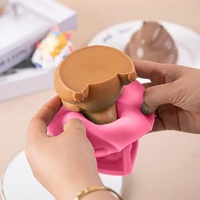 Molde de Silicona 3D UNIMOULD Capibara para Pasteles - Reutilizable y Fácil de Desmoldar, Apto para Microondas, para Hornear, Juguete Antiestrés y Decoración
