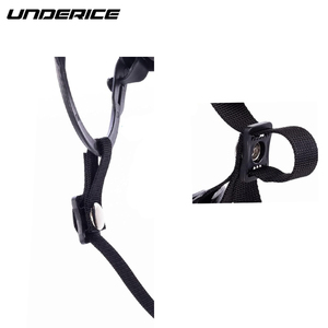 สายรัดคางแบบปรับได้พิเศษยาวพิเศษสำหรับผู้เล่นฮอกกี้น้ำแข็ง ผู้รักษาประตู โค้ช และทีม พร้อมหัวเข็มขัดปลดเร็วแบบ Underice - Product Image 4