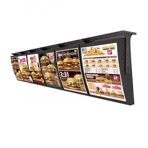 <span class=keywords><strong>Arc</strong></span> hình dạng trong nhà LED quảng cáo hiển thị biển quảng cáo thức ăn nhanh KFC Bảng menu - Product Image 5