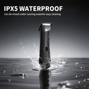 Schaamhaartrimmer Voor Mannen-Waterdichte Body Hair Trimmer, Keramische Scheerapparaten Voor Mannen Met USB-C Opladen, Nat En Droog Gebruik - Product Image 5