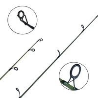 Nouvelle Canne à Pêche à la Carpe Camouflage Newbility 9ft 10ft, Rod Pod 3.25lb 3.5lb, Canne à Carpe en Fibre de Carbone 2 Sections