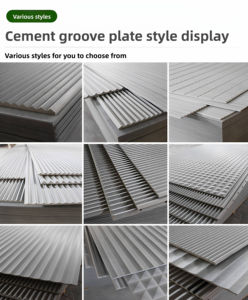 Revêtements extérieurs en fibrociment à design bois, imperméables et ignifuges pour façade de bâtiment - Product Image 4