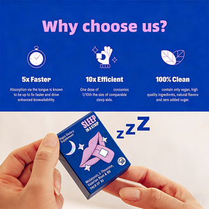 <span class=keywords><strong>Film</strong></span> enrobé de mélatonine améliorant la qualité du sommeil. Comprimés pour un sommeil réparateur de qualité alimentaire, 30 comprimés dans une boîte - Product Image 5