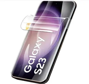 Pellicola di membrana infrangibile di qualità diamante pellicola idrogel anteriore posteriore morbida protezione dello schermo per Samsung Galaxy S23 Ultra 5G