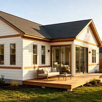 Casa Prefabricada de Lujo Moderna con Estructura de Acero Ligero y Garantía de 5 Años - Solución de Vivienda Personalizada con Soporte de Ingeniería