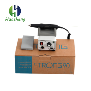 高品质强力90 + 102L指甲钻牙科实验室抛光机电动微电机专业电动工具手动源 - Product Image 2