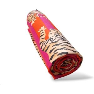 Tissu en coton imprimé Cotsiler, largeur 42 pouces, léger, motif animalier, couleur 7, pour robes d'été - Product Image 3