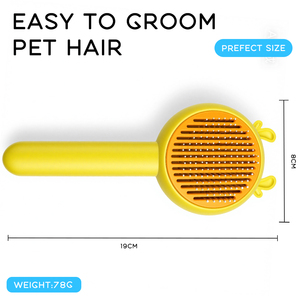 Wholesale Portable Beauty Needle Comb Floating Hair Cleaning <b>for</b> Cats Dogs & Small Animals-Eco-Friendly & Safe ABS+SUS Material - Product Image 3