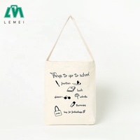 Vente en gros de sac cabas en toile de coton calicot naturel imprimé de logo personnalisé sac à bandoulière réutilisable promotionnel avec motif de lettres