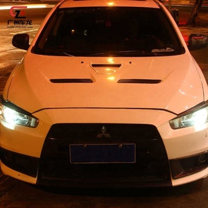 Прямая поставка с завода, стильная капот из железа EVO для Mitsubishi <span class=keywords><strong>Lancer</strong></span> 2009-2016, капот для автомобиля - Product Image 4