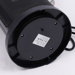 PTC-1500SR Oscillating Heater 1500W Fast Heating Electric <b>Fan</b> Heater With Remote Control For Home Bathroom Use - Product Image 3