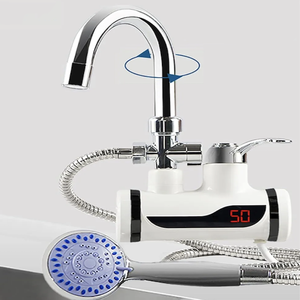 <span class=keywords><strong>Prix</strong></span> de gros Chauffage électrique instantané Évier Mélangeur Robinets de chauffage de l'<span class=keywords><strong>eau</strong></span> avec douche Robinet de cuisine - Product Image 1