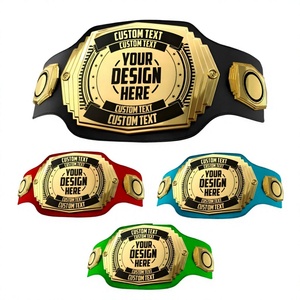Cinturones de Campeonato de Kickboxing y Boxeo Personalizados de Fábrica, Cinturón de Campeonato de Lucha Libre para Adultos - Product Image 5