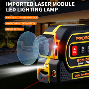 New Multifunctional 3 in 1 60m Laser Rangefinder Laser Digital <strong>Measure</strong> <strong>Tape</strong> <strong>Tape</strong> <strong>Measure</strong> <strong>with</strong> <strong>LED</strong> <strong>Light</strong> <strong>and</strong> Magnet - Product Image 3