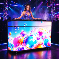 Écran LED mobile haute définition couleur pour cabine DJ, écran publicitaire LED P1.86 P2.5