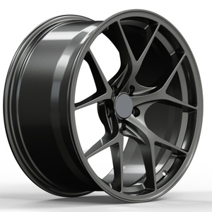 18-22 Inch Forged Aluminum <b>Wheel</b> Matte Black Multi-<b>Spoke</b> Design New Condition PCD 114.3mm ET 35mm 8.5J Universal Fitment - Product Image 1
