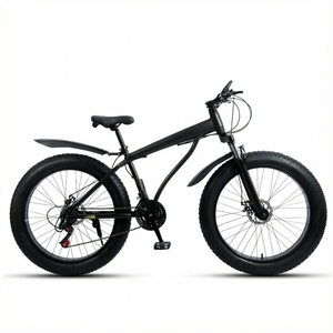 Sepeda Fatbike 26 Inci 21 Speed Rem V Ganda Garpu Aluminium Alloy Sepeda Dewasa Sepeda Pantai Sepeda Salju Sepeda Gunung Sepeda Jalan Raya - Product Image 1