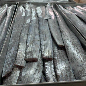 Export Grade Ribbonfish HGT Wild Caught Headless Gutted Frozen <b>Silver</b> Marine Fish Long Beltfish Wholesale Seafood - Product Image 6