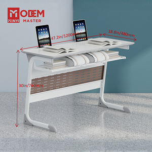 Bureau d'école MINYI LEO, mobilier de classe moderne, mobilier scolaire, <span class=keywords><strong>table</strong></span>, banc scolaire, <span class=keywords><strong>table</strong></span> et chaise combinées - Product Image 4
