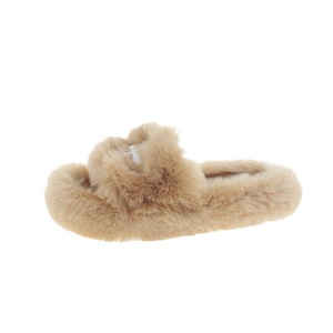 Popolare pantofole <span class=keywords><strong>pelose</strong></span> per le donne autunno e inverno nuovo stile, indossando pantofole di cotone antiscivolo per uso esterno - Product Image 5