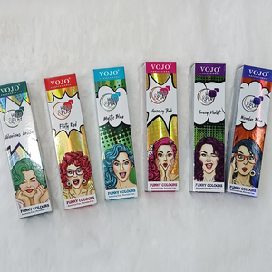 Tinta per <span class=keywords><strong>Capelli</strong></span> Semi-Permanente OEM/ODM 100g Senza Ammoniaca, Colorazione Diretta, <span class=keywords><strong>7</strong></span> Colori alla Moda per Uso Professionale - Product Image 3