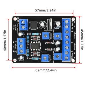 Carte de pilote de compteur <span class=keywords><strong>VU</strong></span> 3W, amplificateur de pré-étage, amplificateur à tubes, compteur de niveau Db, module de pilote, entrée AC 9-12V / DC 12-18V - Product Image 6