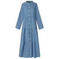Robe italienne classique pour femme de qualité supérieure, fabriquée à la main. Fabriqué à partir de tissus italiens fins, avec volants, poches et manches 3/4.