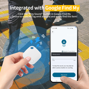 Rsh biểu tượng tùy chỉnh Google tìm thấy thẻ của tôi Android thông minh Tracker Key Finder định vị ví lugggae Pet theo dõi GPS Tracker tìm Hub - Product Image 3