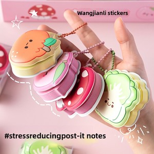 Blocco Note Adesivo Antistress a Forma di Cartone Animato Super Carino, Portatile, di Alta Qualità, con Ciondolo, Stile Girly, Virale su Internet BLM-0011 - Product Image 2