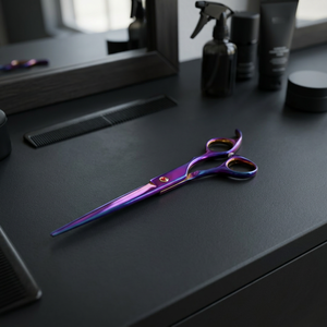 ASAP Professional 6" Eco-Friendly Right Handed Styling Scissors Set Salon Hair Thinning Stainless Steel Home Use Custom Long - Product Image 3