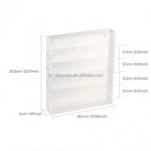 Caixa de Armazenamento de Moedas em Acrílico Transparente, Caixa de Exibição para Coleção de Moedas Comemorativas e Distintivos - Product Image 2