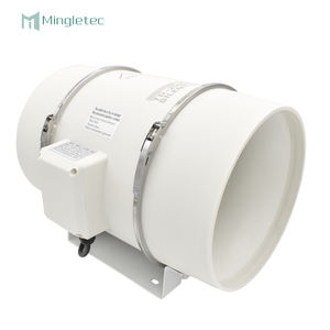 Ventilateur de conduit d'échappement silencieux à faible bruit à effet de serre de 10 pouces à haut rendement avec régulateur de vitesse - Product Image 4