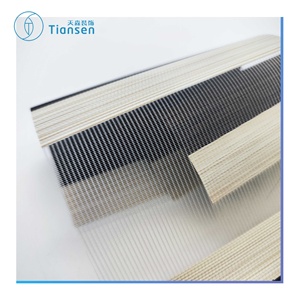 Wholesale Zebra Blinds Coffee Manual Block Out <strong>Roller</strong> Blinds zebra Blinds Fabric Roll Sale in <strong>Stock</strong> - Product Image 2