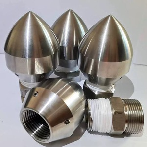 Paslanmaz çelik 1/2 "1" yüksek basınçlı kanalizasyon borusu temizleyici bloke drenaj yıkayıcı jeti püskürtme memesi - Product Image 6