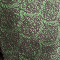 Tissu polyester tricoté pour femmes, sous-vêtements et robes, étoffe ajourée crochetée, vente en gros,
