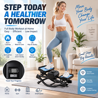 Mini Stepper d'Exercice Intérieur BNcompany pour Entraînement des Abdos et des Cuisses, Antidérapant, pour la Maison