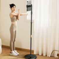 Support de sol pour téléphone et tablette Feixiang L58 de qualité commerciale, en alliage d'aluminium, bras mécanique flexible, hauteur réglable, pour bureau