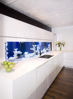 AIS_K1117 Cuisine préfabriquée de Guangzhou, petites conceptions de cuisine avec appareils électriques certifiés SAA