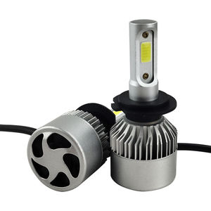 ชุดไฟรถยนต์ LED อุปกรณ์ตกแต่งรถยนต์ หลอดไฟหน้ารถยนต์ COB S2 H3 พร้อมพัดลม - Product Image 4