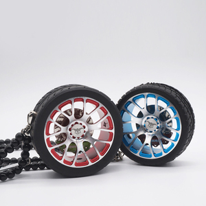 Wholesale Promotion Gift <b>Car</b> Wheel Refit Hanging Freshener New Energy Vehicle Accessories Air Perfume <b>Diffuser</b> Aluminum Alloy - Product Image 3