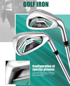 MO EYES Ensemble complet de 12 têtes de club de <span class=keywords><strong>golf</strong></span> en titane à angle réglable, haute résilience, pour droitier, avec option de logo personnalisé - Product Image 5