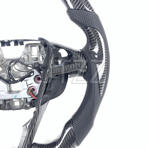 Cho Ford Mondeo 2013 2014 2015 2016 2017 2018 2019 2020 sợi carbon chỉ đạo bánh xe ô tô nội thất - Product Image 4