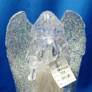 Decorazioni Natalizie con Ali di Gretel, Statuette di <span class=keywords><strong>Angeli</strong></span> in Acrilico con Luce per Decorazioni Familiari, Angelo LED/Ornamento Natalizio - Product Image 5