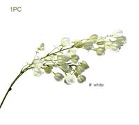 Branche de fruit artificielle en soie Luan, guirlande florale rose clair 99 cm, fleur suspendue pour la décoration de la maison et de mariage