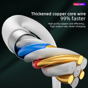 สายชาร์จโทรศัพท์สายดาต้า USB เป็น Type C,สายชาร์จเร็วสำหรับ Huawei <span class=keywords><strong>Xiaomi</strong></span> - Product Image 6
