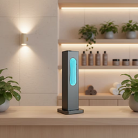 Diffuseur d'arômes électrique LED sans eau, diffuseur d'aromathérapie haut de gamme avec contrôle par application Wifi, machine à arômes à faible bruit