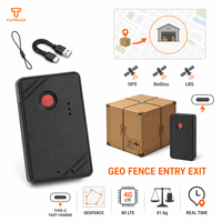 Rastreador GPS Inalámbrico para Contenedores con Triple GPS BeiDou LBS, Protocolo Abierto, Geocerca, Entrada/Salida, Carga Rápida Tipo-C
